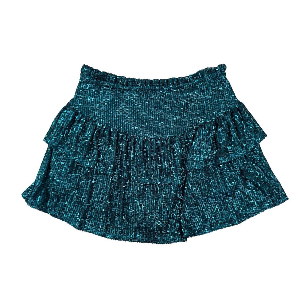 Altar'd State Shae Sequin Skirt Skort Size M